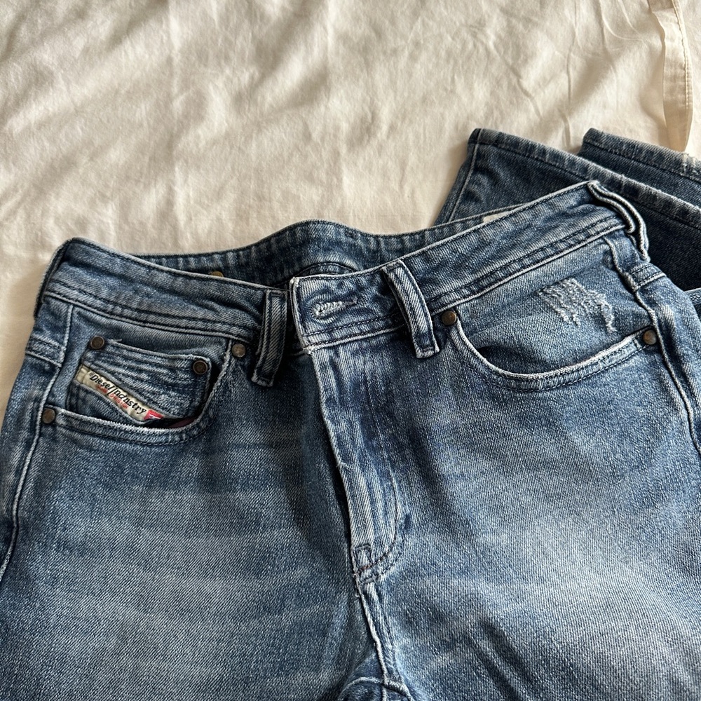 Diesel Women's Straight Leg Denim Jeans